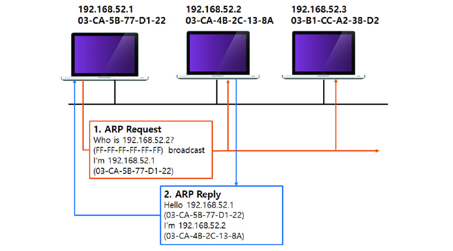 پروتکل ARP در نرم افزار سیسکو پکت تریسر